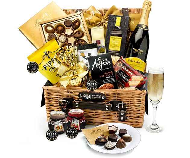 Gifts For Teachers Tetbury Hamper With Sparkling Wine